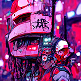 LAURENT COURAU « NEO-TOKYO, MEGAPOLE CYBERPUNK ET MUTANTE, D'APRES L'ACCIDENT »